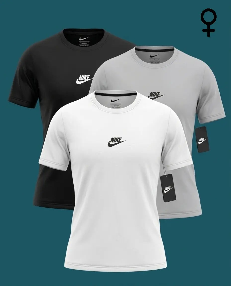 Pack X3 camisetas deportivas Hombre/Mujer (Adidas o Nike)